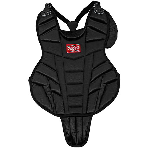 12P2-B RAWLINGS YOUTH CHEST PROTECTOR BLACK 