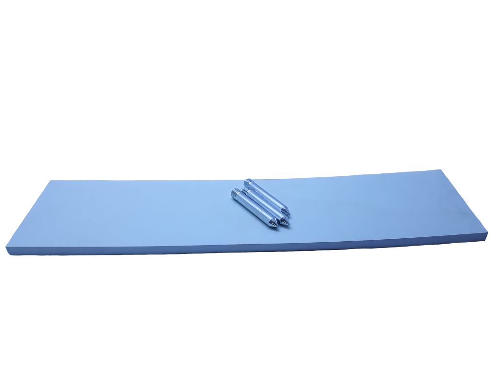 PROSPEC RUBBER BASEBALL PITCHER'S PLATE Heavy Duty with 3 Spikes SportzTrack