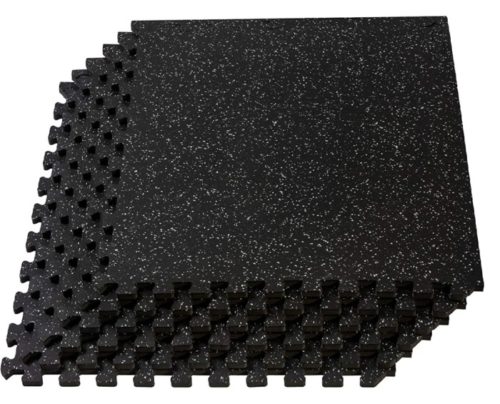 Gym High density Rubber Mat, Interlocking Puzzle Floor - SportzTrack