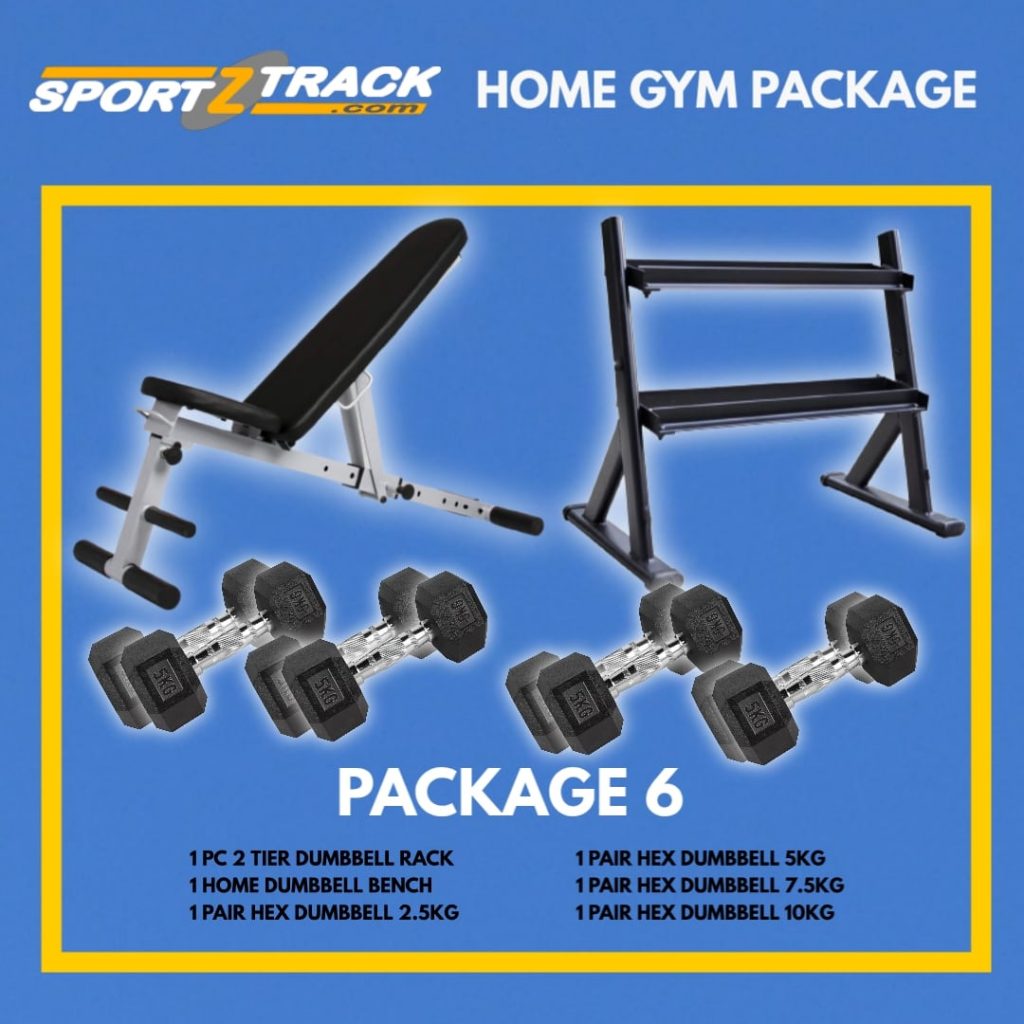 Home Gym Starter PACKAGE 6 SportzTrack