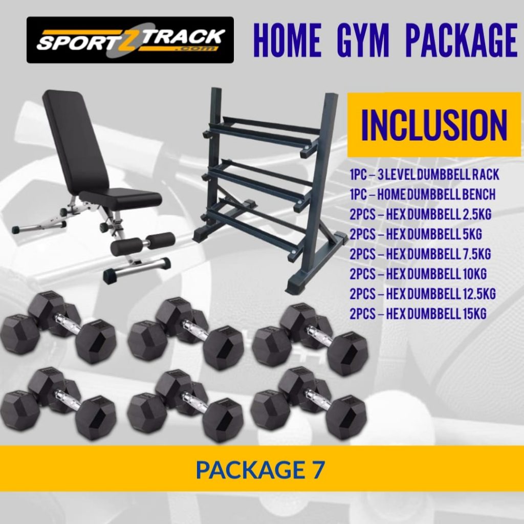 Home Gym Starter PACKAGE 7 SportzTrack