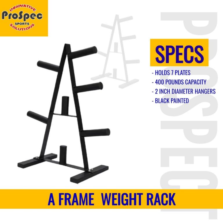 AFrame Plate Tree Rack 7 Hanging Bar SportzTrack