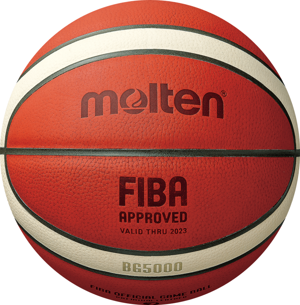 Molten B7G5000 FIBA Official Game Ball Premium Leather Basketball Ball